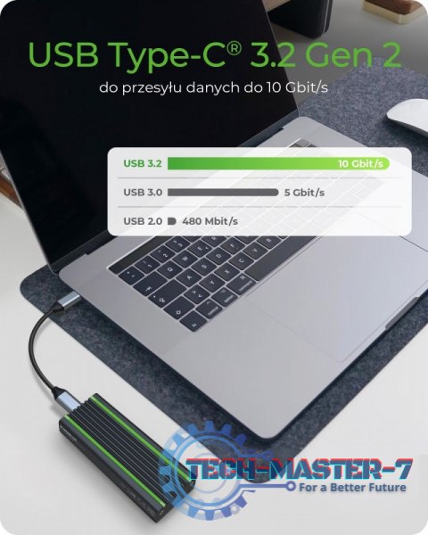 IB-1824ML-C31 Obudowa M.2 NVMe z oświetleniem RGB IB-1824ML-C31 Obudowa M.2 NVMe z oświetleniem RGB
