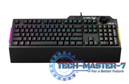 Klawiatura TUF Gaiming K1 RGB lighting/USB/black
