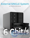 Obudowa na 5 x HDD 3,5 cala SATA, B-3805-C31 , Single