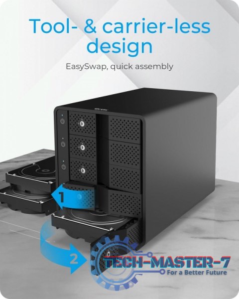 Obudowa na 5 x HDD 3,5 cala SATA, B-3805-C31 , Single Obudowa na 5 x HDD 3,5 cala SATA, B-3805-C31 , Single