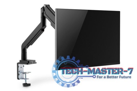 Ramię biurkowe pojedyńcze z zaciskiem 1xLCD max. 32 cale max. 9 kg uchylno-obrotowe 180 (PIVOT) Ramię biurkowe pojedyńcze z zaciskiem 1xLCD max. 32 cale max. 9 kg uchylno-obrotowe 180 (PIVOT)