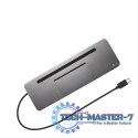 Stacja dokująca USB-C Metal Ergonomic 4K 3x Display Docking Station Power Delivery 85 W