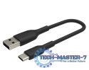 Kabel PVC C-A 15 cm czarny