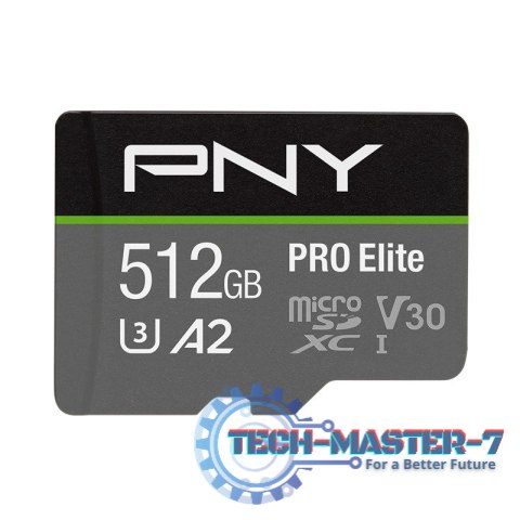 Karta pamięci MicroSDXC Elite 512GB P-SDUX512U3100PRO-GE