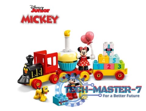 Klocki DUPLO Disney 10941 Urodzinowy pociąg myszek Klocki DUPLO Disney 10941 Urodzinowy pociąg myszek