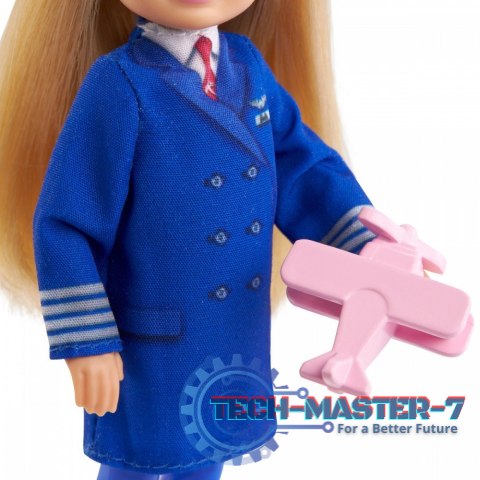 Lalka Barbie Chelsea Kariera Lalka Pilotka Lalka Barbie Chelsea Kariera Lalka Pilotka