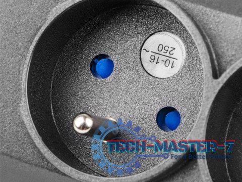 Listwa zasilająca 5m multi M12 czarna M12/50/CZ Listwa zasilająca 5m multi M12 czarna M12/50/CZ