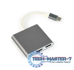 Multi-adapter USB-C- HDMI 4K, USB 3.0, PD