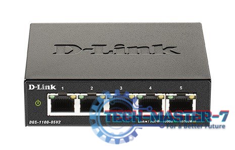 Przełącznik SMART DGS-1100-05V2 5xGE Przełącznik SMART DGS-1100-05V2 5xGE