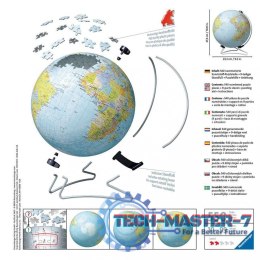 Puzzle 540 elementów 3D Kula Dziecinny globus