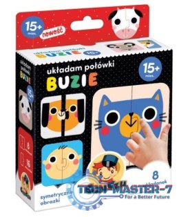 Układanka Układam polówki - Buzie