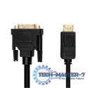 Kabel DisplayPort 1.2 do DVI 5m Czarny