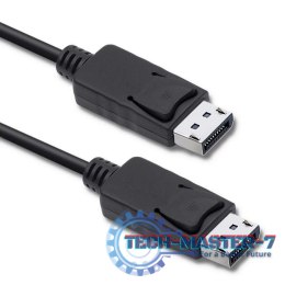 Kabel DisplayPort v1.2 męski | DisplayPort v1.2 męski | 4K |3m