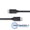 Kabel DisplayPort v1.2 męski | DisplayPort v1.2 męski | 4K |3m