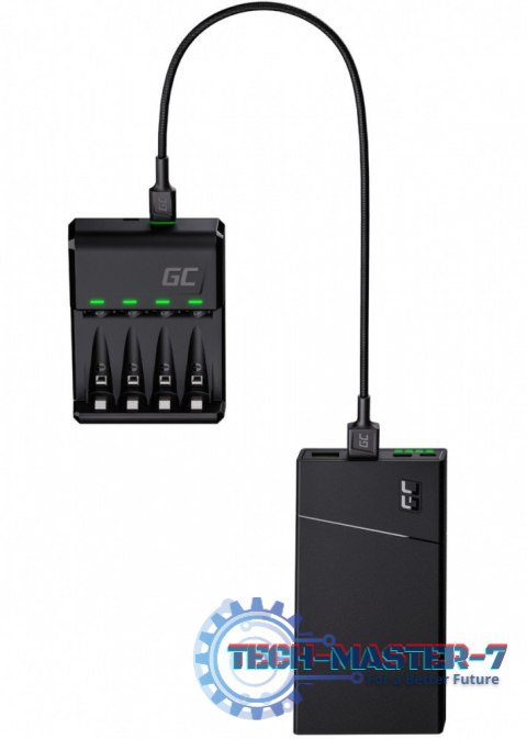 Ładowarka VitalCharger + 4x akumulatory AAA 800mAh Ładowarka VitalCharger + 4x akumulatory AAA 800mAh