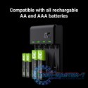 Ładowarka VitalCharger + 4x akumulatory AAA 800mAh