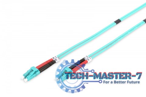 Patch cord światłowodowy FO LC-LC MM 50/125 OM3 duplex LSOH 3m