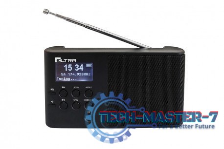 Radio ULA DAB+ kolor czarny Radio ULA DAB+ kolor czarny
