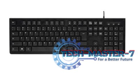 Klawiatura przewodowa KC-200 Czarna Klawiatura przewodowa KC-200 Czarna