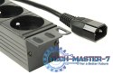 Listwa zasilająca rack (PDU), 8 gniazd FR, 1U, 10A, wtyk C14 3m