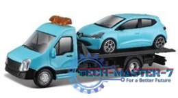 Model metalowy Samochód Laweta Street Fire Flatbed