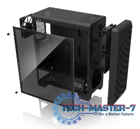 Obudowa S2 TG ATX Mid Tower PC Case TG fan x3 Obudowa S2 TG ATX Mid Tower PC Case TG fan x3