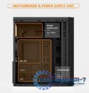 Obudowa T6 ATX Mid Tower PC Case 120mm fan ODD