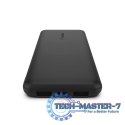 PowerBank 10 000mAh USB A i C 15W czarny