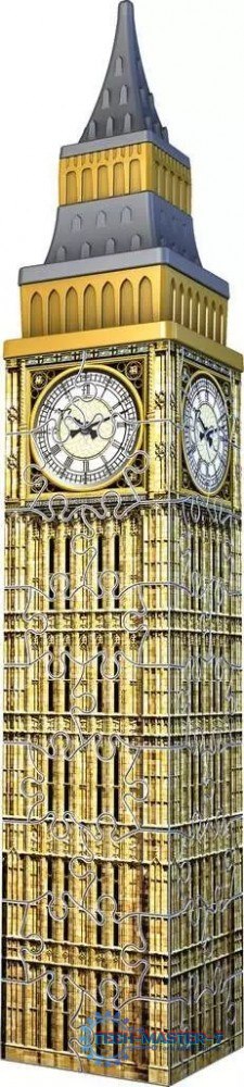 Puzzle 54 elementy 3D Mini Budynki Big Ben Puzzle 54 elementy 3D Mini Budynki Big Ben
