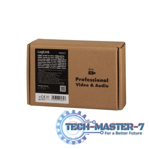 Switch 3x1 HDMI, 1080p 60Hz Switch 3x1 HDMI, 1080p 60Hz