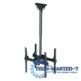 Uchwyt sufitowy NM-C440D BLACK 32-60 cale 200x200-400x400 50kg Wysięg 56-91cm