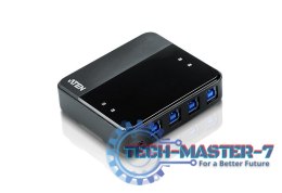 Urządzenie 4-portowe USB 3.2 Gen1 do współdzielenia urządzeń peryferyjnych