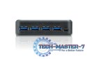 Urządzenie 4-portowe USB 3.2 Gen1 do współdzielenia urządzeń peryferyjnych