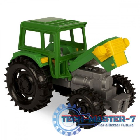 Farmer traktor z przyczepą na konie w kartonie Farmer traktor z przyczepą na konie w kartonie