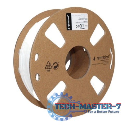 Filament drukarki 3D PLA PLUS/1.75mm/biały Filament drukarki 3D PLA PLUS/1.75mm/biały