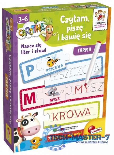 Gra Carotina Bawię się, czytam i pisze - Farma