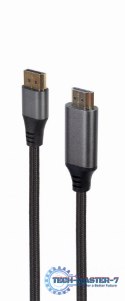 Kabel DisplayPort męski do HDMI 1.8m