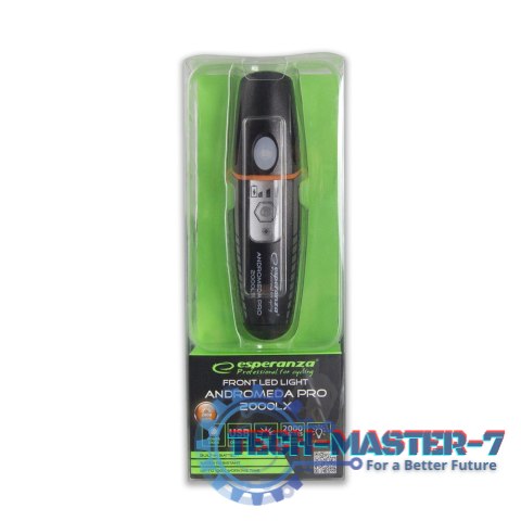 Lampka rowerowa LED na przód Andromeda pro 2000 LX Lampka rowerowa LED na przód Andromeda pro 2000 LX