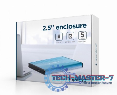 Obudowa zewnętrzna dysków 2.5 USB 3.0 niebieska Obudowa zewnętrzna dysków 2.5 USB 3.0 niebieska