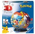 Puzzle 72 elementy 3D Kula, Pokemon