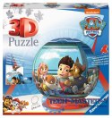 Puzzle 72 elementy 3D Kula, Psi Patrol