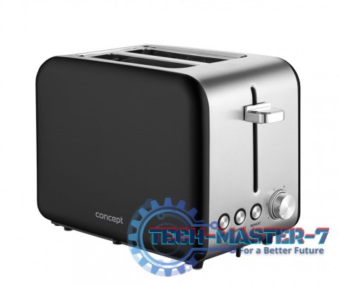 Toster TE2052 inox czarny