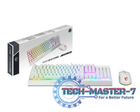 Zestaw Klawiatura + Mysz Vigor GK30 Combo biały