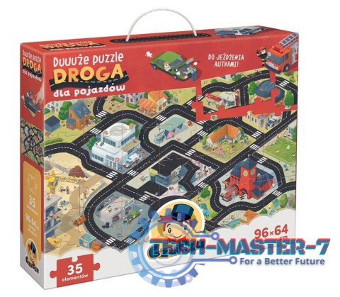 Duuuże puzzle - Droga dla pojazdów