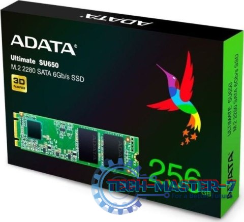 Dysk SSD Ultimate SU650 256GB M.2 TLC 3D 2280 SATA Dysk SSD Ultimate SU650 256GB M.2 TLC 3D 2280 SATA