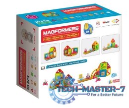 Klocki magnetyczne Cube House Pingwin