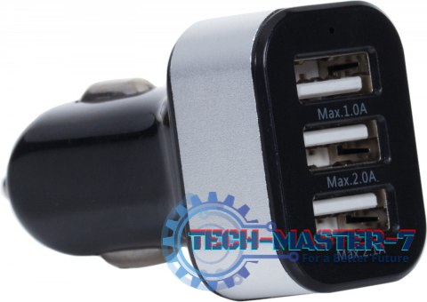 Ładowarka CarCharger Triple USB CE