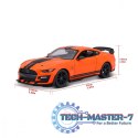 Model kompozytowy 2020 Mustang Shelby GT500 pomarańczowy 1:24