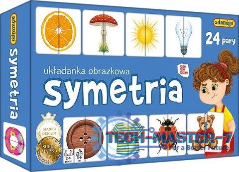 Gra Symetria - układanka obrazkowa