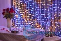 Inteligentna kurtyna Curtain 210 LED RGB+W 1,5/2,1m, przezroczysty przewód